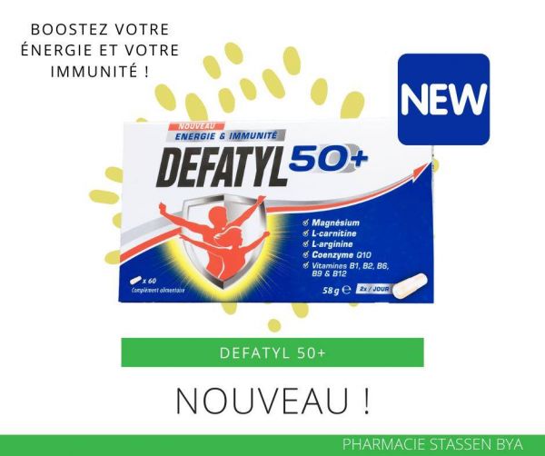 Nouveau à la pharmacie : Défatyl 50+ !