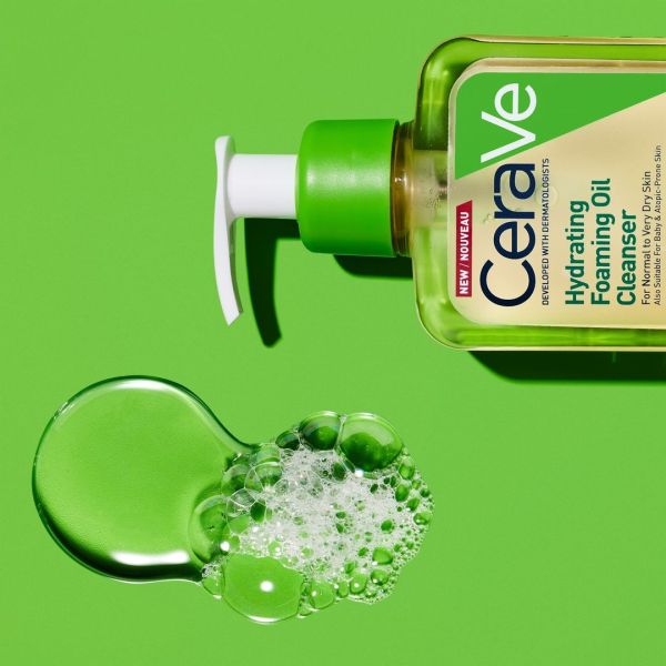 CeraVe : huile nettoyante moussante et hydratante !