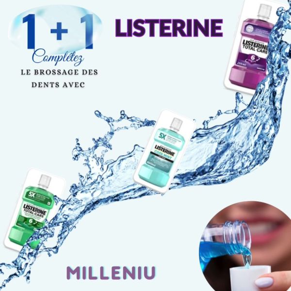 Promo Listerine 1 + 1 gratuit !