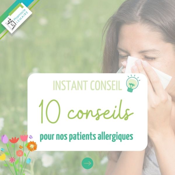 🌸🌼 Conseil du Mois - Comment réduire les symptômes causés par les allergies ?