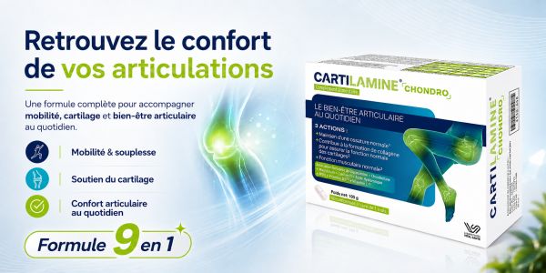 Cartilamine Chondro : une nouvelle formule dédiée aux articulations
