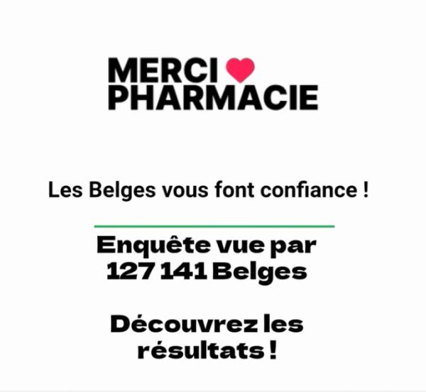 🧐 Que pensent les Belges des pharmaciens ?